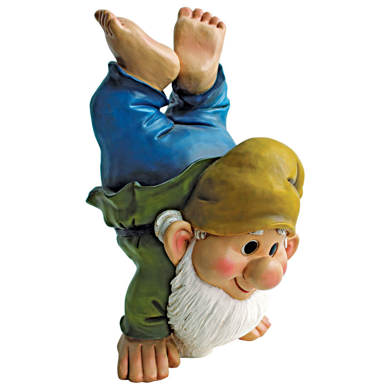 Handstand Henry the Garden Gnome Statue