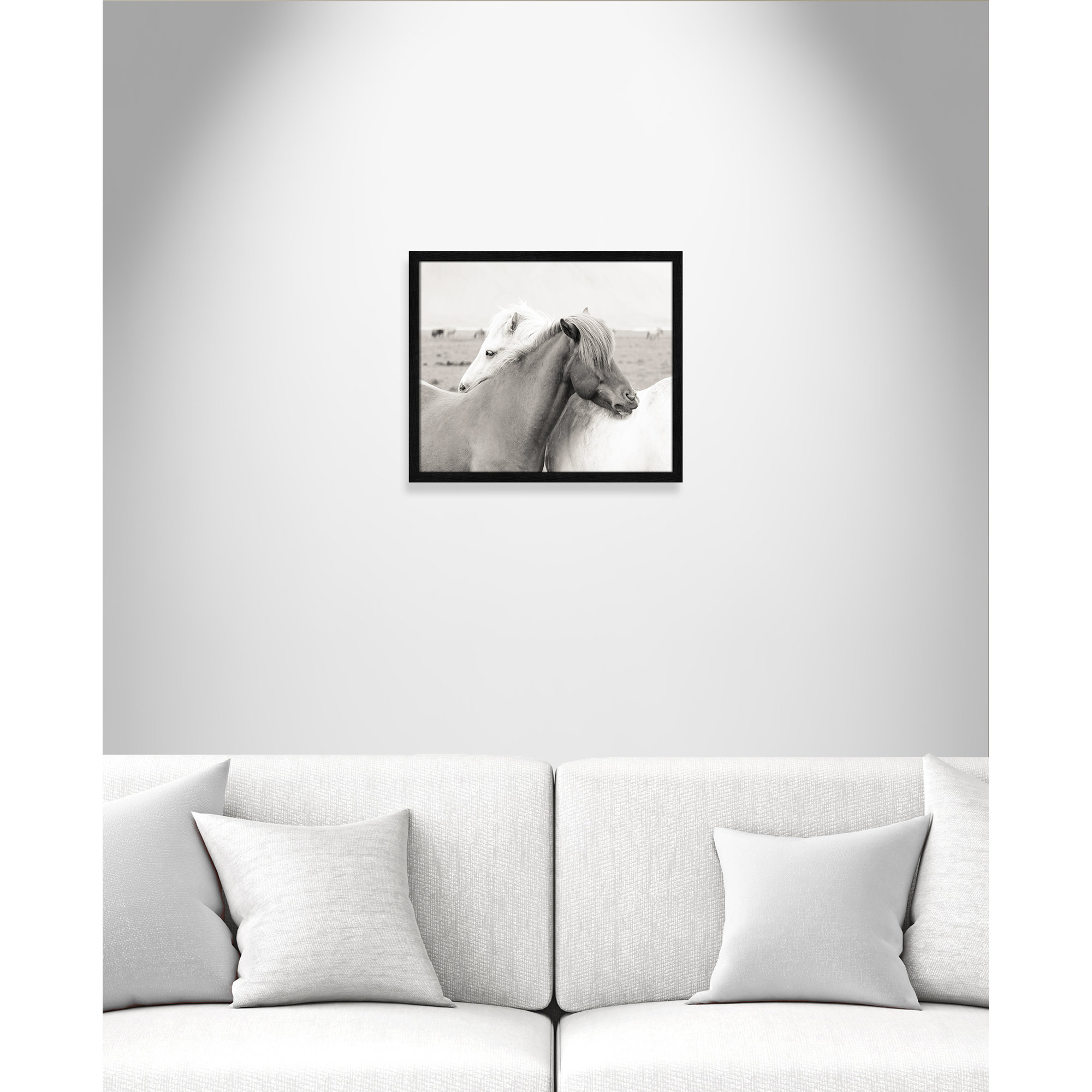 Icelandic Meadow Horses by Danita Delimont - Picture Frame Photograph on Paper, 16" H x 19" W x 0.75" D