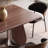 Retro walnut dining table sets-105493409