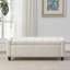 Polyester Upholstered Storage Bench-562783957