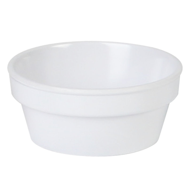 Ramequin rond Nustone Thunder Group Inc., Blanc