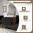 Walnut Bathroom Vanity With Glossy White Solid Surface Sink-471939584