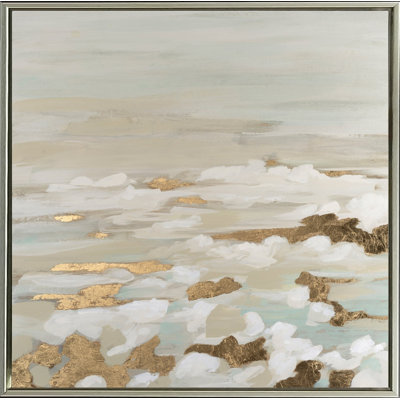 Art mural sur toile Gilded Surf I