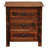 Fireside Lodge Barnwood XL Three Drawer Nightstand