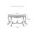 Retro Elegant Solid Wood Console Table-106903011