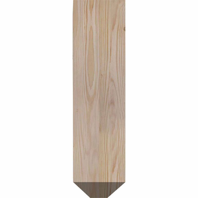 Support l 5 1/2 po x P 22 po x H 22 po, H 22 po x l 5,5 po x P 22 po, Douglas (lisse)