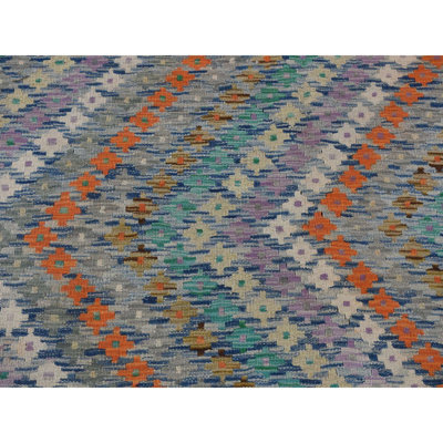Tapis oriental en laine tissé à la main 10 po x 13 po x 7 po coloré avec motif zigzag, tapis oriental en laine pure C3AC53439B254972A9DE9D32200985C3