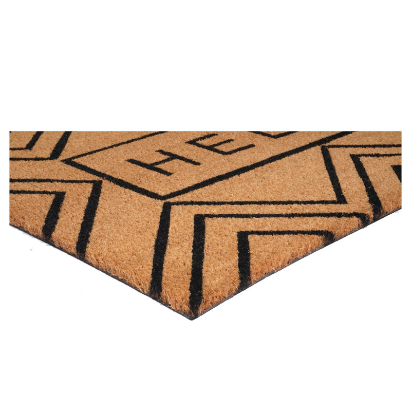 Tapis de porte intérieur / extérieur antidérapant Calloway Mills, L 17 po x L 29 po