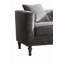 Causeuse en velours Sidonia avec 2 coussins