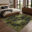 Vintage Look Cotton and Chenille Flatweave Area Rug-1356872843