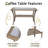 Gaetanino Wicker 4 - Person Patio Conversation Set with Cushions-1027340442