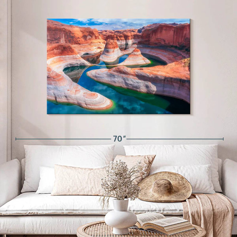Rivière Alvord Grand Canyon, H 32 po x l 48 po