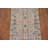 Geometric Khotan Oriental Runner Rug 3x8