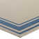 Tapis intérieur / extérieur bleu / beige