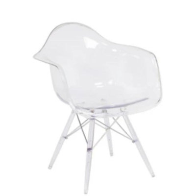 Clear Bucket Chair
