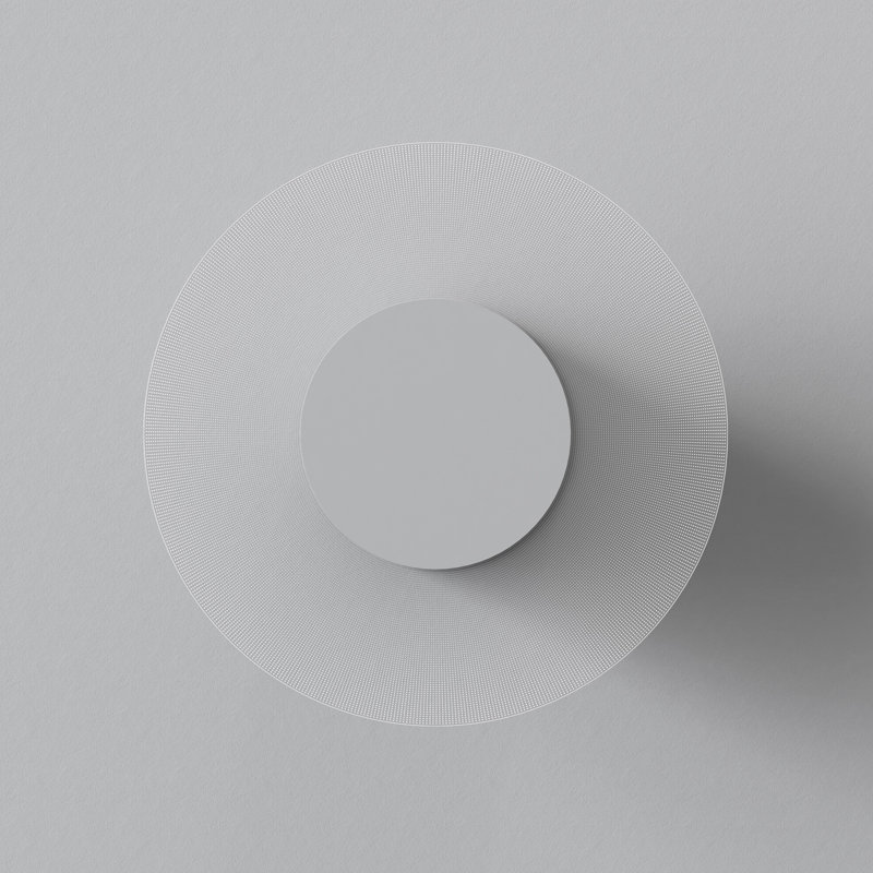 Halftone, 15.75" H x 15.75" W x 3.83" D, 161 Lumens