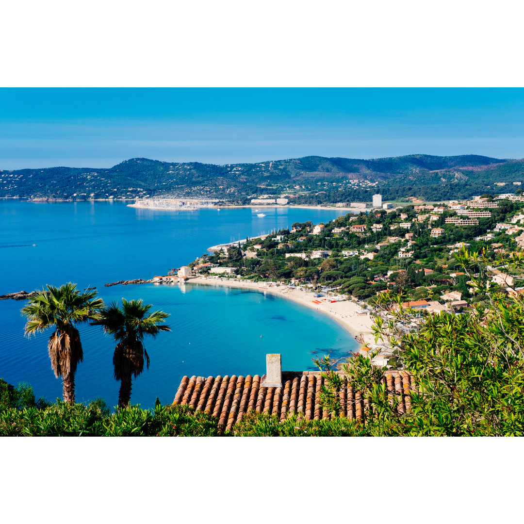 Le lavandou coast - Leinwandgemälde