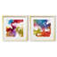 Spectrum Colors I, ensemble de 2 reproductions d’art encadrées sur papier