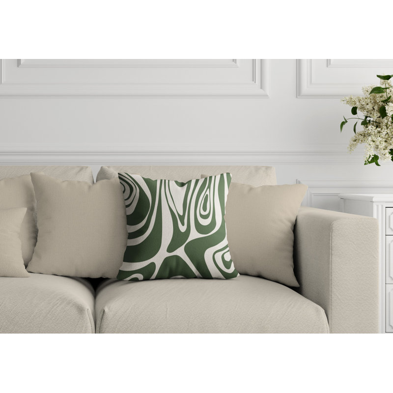 Housse et insert de coussin extérieur carré Cooper, L 17 po x H 17 po, Mousse