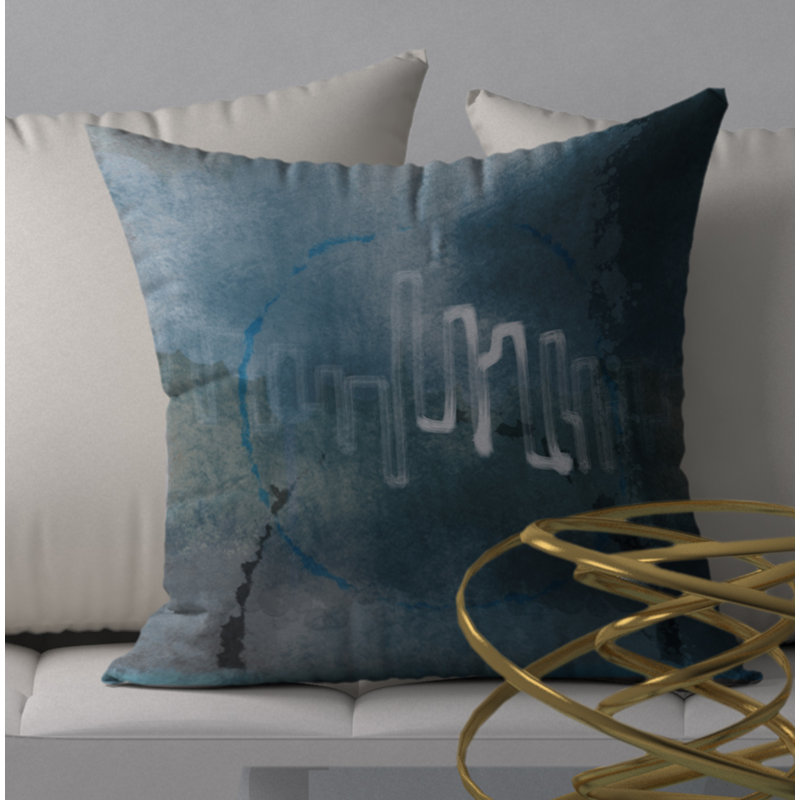  Housse de coussin carré et insert, H 18 po x l 18 po x p 5 po