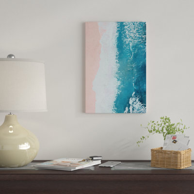 « seulement beachy », impression sur toile tendue