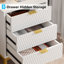 40cm W Metal Bedside Table