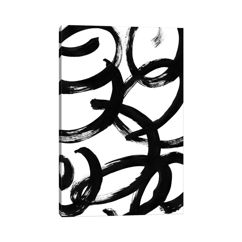 Tangled by Melissa Selmin - Painting on Canvas, Wrapped Canvas, 66.04 cm H x 45.72 cm W x 1.91 cm D