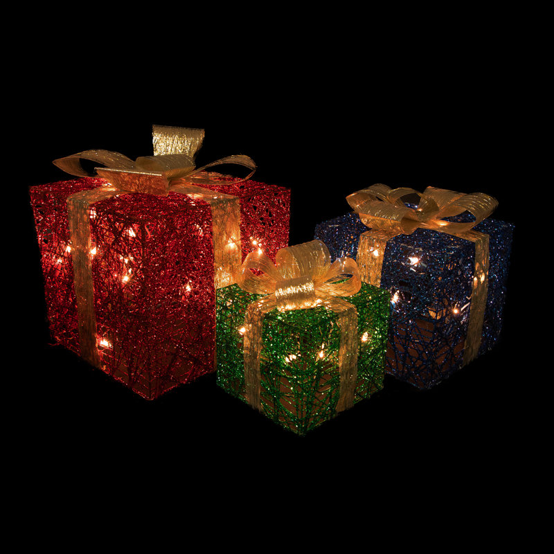 Boîte-cadeau de Noël 3 pièces