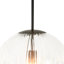 Luminaire suspendu sphérique en verre 1 lumière-2141515048