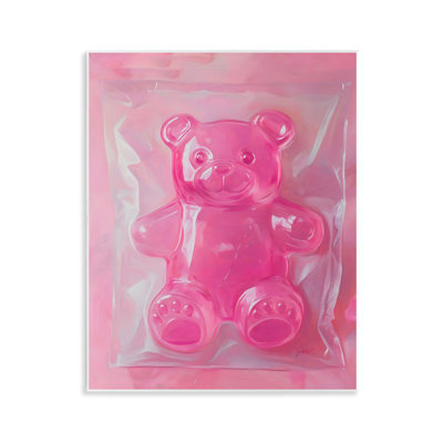 Plaque murale rose bonbon gélifié par The Prints Vibe