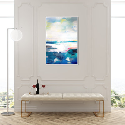 " Abstract Flow Due " Painting Print