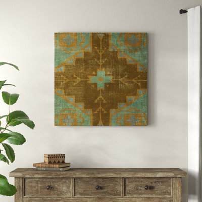 " Western Weave III " by Chariklia Zarris Painting Print