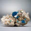Cavansite et Stilbite des carrières de Wagholi