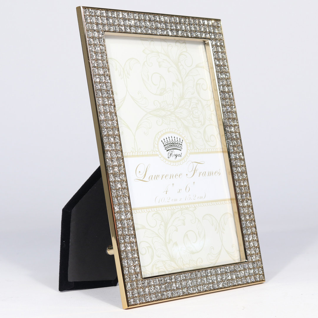 Barberton Turner Glitter Metal Picture Frame House of Hampton® Picture 