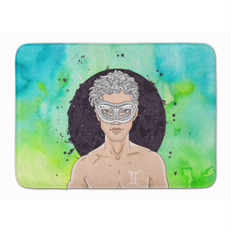 Tapis pour salle de bain en mousse à mémoire de forme gemini gemini