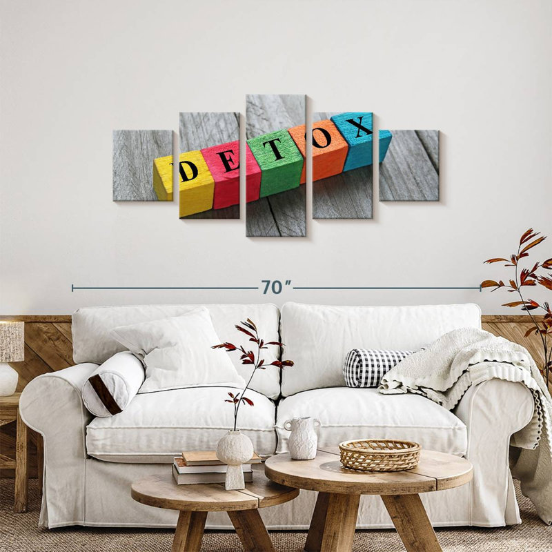 Detox Blocks, 24" H x 55" W