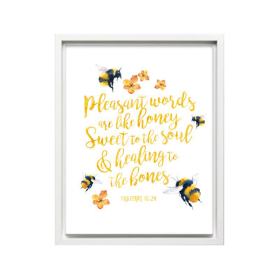 Pleasant Words Are Like Honey No2