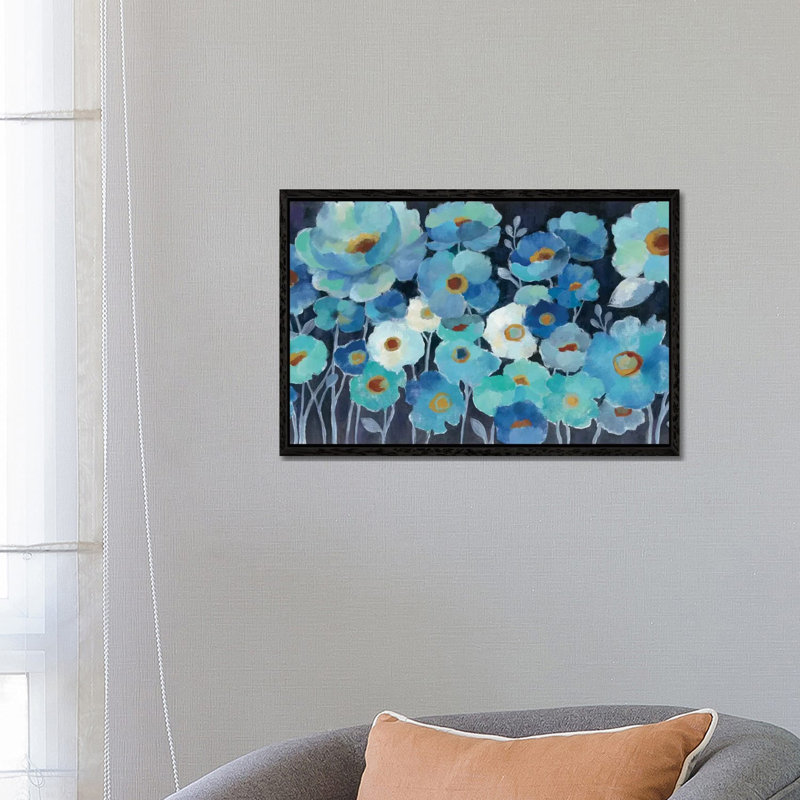 Silvia Vassileva - Print on Canvas, 66.04 cm H x 45.72 cm W, Black Floater Framed