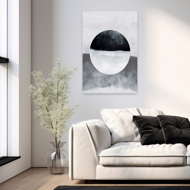 Art contemporain, paysage contemporain abstrait, art naturel, H 24 po x l 16 po