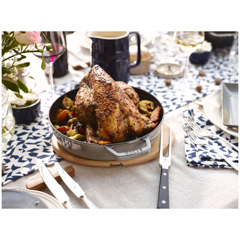Magnétique ovale en bois de hêtre 29 cm Specialities, brun