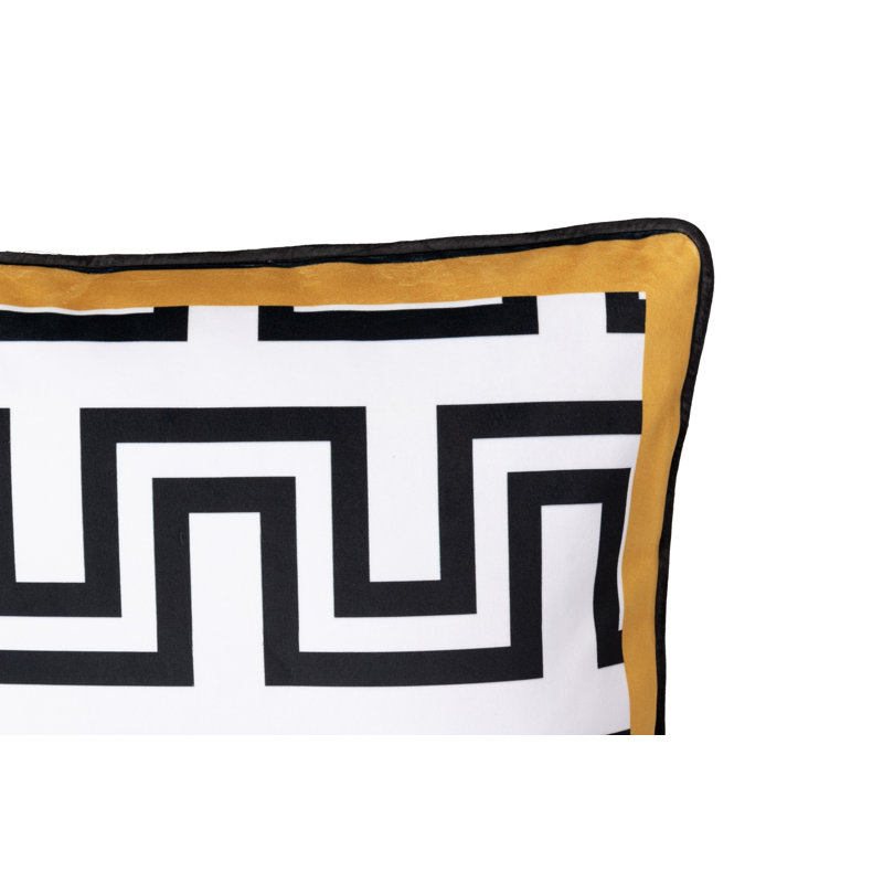 Rustburg Geometric Scatter Cushion with Filling, 30cm H x 45cm W x 13cm D