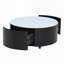 Table basse ronde moderne avec 2 tiroirs-118305024