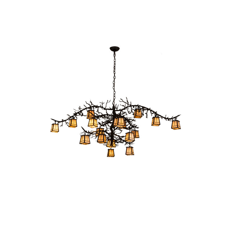 Rustic Lodge 18 - Light Chandelier