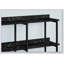 Élégante console étroite avec stratifié d'aspect marbre et structure en métal durable pour les entrées modernes-1082259290