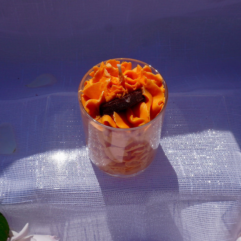 Chocolate Orange Scented Jar Candle