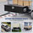30 Inch Steel Heavy Duty Truck Bed Tool Box, Trailer Tongue Tool Box With Lock And Keys, Tool Box For Storage, Utility Trailer Tool Box For Truck, Pickup, RV, Trailer