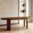 Goose Egg-Shaped Solid Wood Dining Table-1172598894