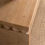Console 59 po, console rustique moderne, table d'entrée étroite, table de canapé en bois, table de couloir avec rangement, table console en bois naturel, table d'entrée avec tablette ouverte, console Farmhouse