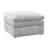 6Pc Modular - Modern Suede Fabric Graphite Color Back Sectional Granite Cushion
