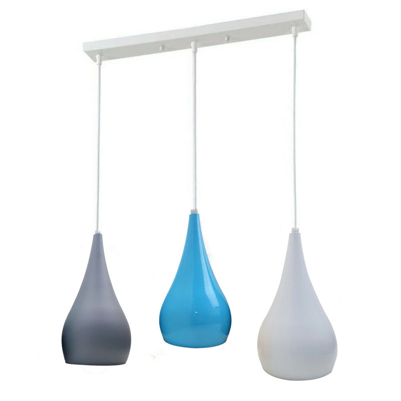Continuum 3 - Light Pendant, Grey/White/Blue